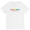 funny retro space invaders 'class of 1978' V-Neck Tee
