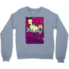 the beateggs !!! purple Crewneck Sweatshirt