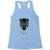 black panther minimalist Racerback Tank
