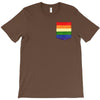 LGBT Pocket Rainbow Colors T-Shirt