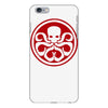 red skull logo avengers marvel comics gift iPhone 6/6s Plus Case