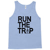 run the trap mens trap music t shirt dope swag hipster flosstradamus t Tank Top