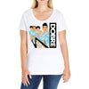 dobre twins dobre brother Ladies Curvy T-Shirt