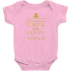 i drink Baby Bodysuit