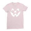 jack o lantern halloween Ladies Fitted T-Shirt