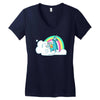 Fortnite Brite Bomber Women's V-Neck T-Shirt