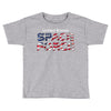 United States Space Force American Flag Toddler T-shirt