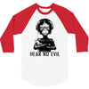 hear no evil 3/4 Sleeve Shirt