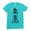 dragonball goku Ladies Fitted T-Shirt