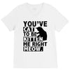you've cat to be kitten me right meow V-Neck Tee