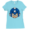 mecha mega rocks Ladies Fitted T-Shirt