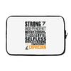 Strong Independent Motivated Capricorn Laptop sleeve