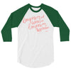 empowered women 3/4 Sleeve Shirt