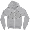 cloud say huh Zipper Hoodie