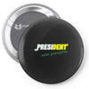 president eat people Pin-back button