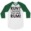 run rum 3/4 Sleeve Shirt