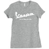 vespa its a way of life Ladies Fitted T-Shirt