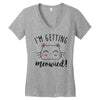 i'm getting meowied Women's V-Neck T-Shirt
