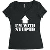 stupid Women's Triblend Scoop T-shirt