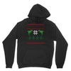 ugly dinosaur christmas Unisex Hoodie