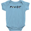 Pivot of The Friends Parody Baby Bodysuit
