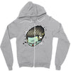 the bride of frankenstein Zipper Hoodie