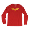 Batman Gold Logo Long Sleeve Shirts