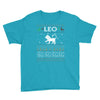 leo christmas ugly sweater Youth Tee