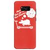never give up on dreams ladies fitted Samsung Galaxy S8