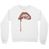 vampire lips Crewneck Sweatshirt
