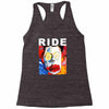 ride going blank again rock music band Racerback Tank