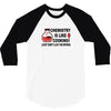 chemistry is like cooking 3/4 Sleeve Shirt