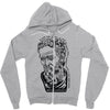 michelangelo quote Zipper Hoodie