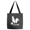 cock rides funny Tote Bags