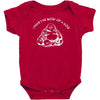 i have the body of a god funny buddha budda banter fat food Baby Bodysuit