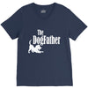 the dogfather V-Neck Tee