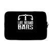 life behind bars cycling Laptop sleeve