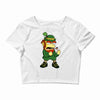 happy saint patrick day simpson 2 Crop Top