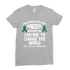 education is the most pwerful weapon you can use to change the world l Ladies Fitted T-Shirt