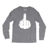 middle finger Long Sleeve Shirts