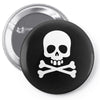skull Pin-back button