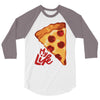 pizza my life 3/4 Sleeve Shirt