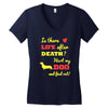 mans best friend Women's V-Neck T-Shirt