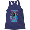 grandpa of the birthday girl Racerback Tank