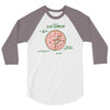 pizza math 3/4 Sleeve Shirt
