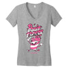 brain freze Women's V-Neck T-Shirt