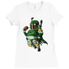 boba fatt Ladies Fitted T-Shirt
