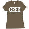 geek Ladies Fitted T-Shirt