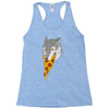 pizza wolf Racerback Tank