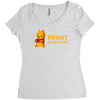 hunny on my mind Women's Triblend Scoop T-shirt